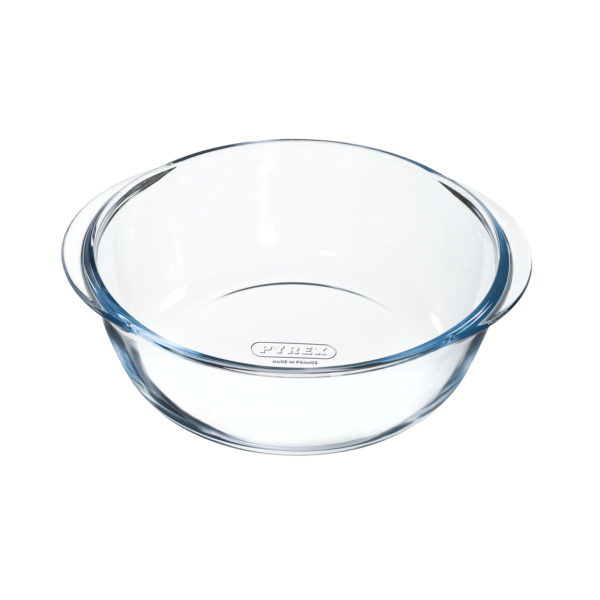 Форма для запікання PYREX Airfryer кругла, прозора, 26*23*8 см, 2.3 л (208B100/7948)